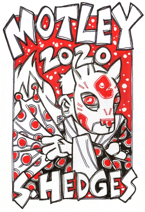 Now In Print: Motley 2020!! This is a new collection of illustrative works from 2020, including char