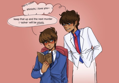 I Personally Think Shinichi Thanks God (shiho Miyano) Every Day That Kaito Doesn't Use His Weird Magician