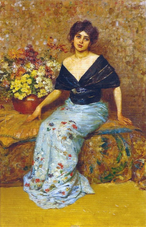 Courtesan by Giuseppe De Sanctis, 1898