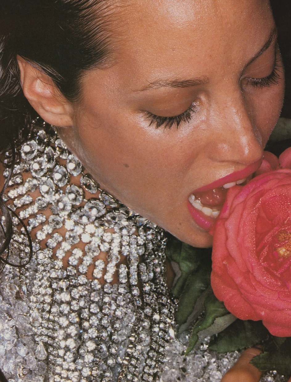 80s-90s-christy-turlington: She is disco - Vogue UK (1994)Christy Turlington by Nick