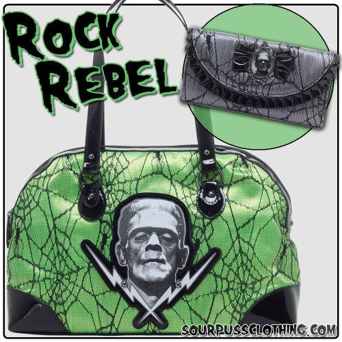 Say hello to every ghouls dream - new goodies from Rock Rebel featuring the man himself, Frankenstei