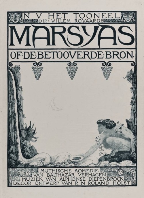 Richard Roland Holst, Marsyas Of De Betooverde Bron, 1910