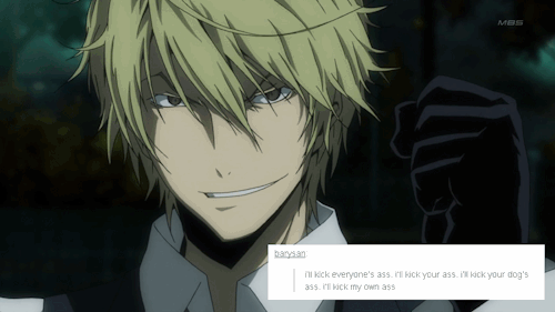 shizuo-irl:  I love Durarara!! more than everything (PART 1) (PART 2) (PART 3) (PART 4)