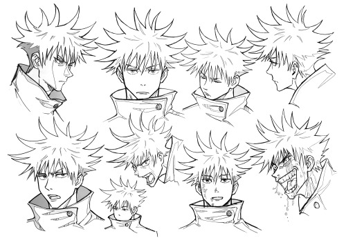 noisylovepatrol:Jujutsu Kaisen Materials Settei