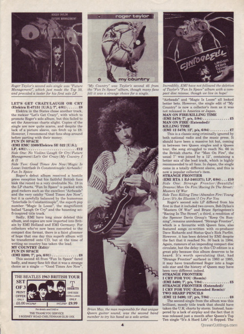 Record Collector - August, 1991