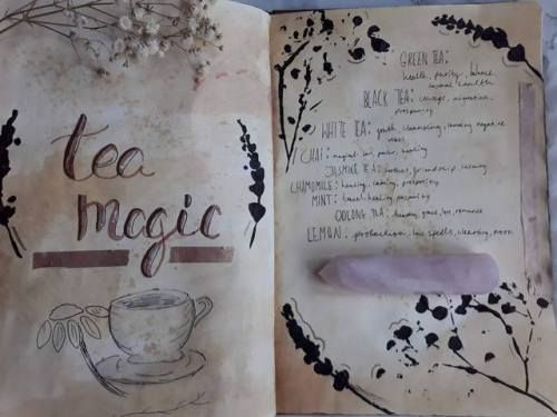 manic-witchy-dream-girl:Tea Witch Aesthetic for @kittykat-madness
