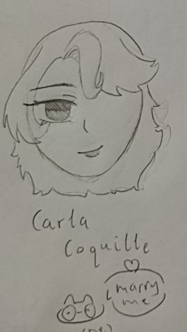 Average Carla Coquille Fan: