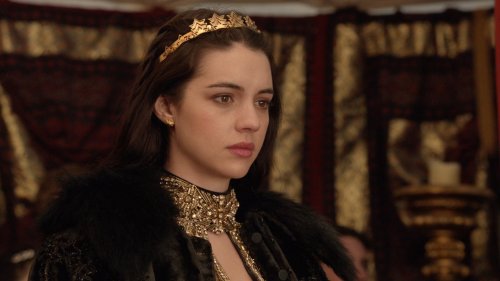 REIGN 1x22: ADELAIDE KANE wearing ALEXANDER MCQUEEN (fashion-of-reign.tumblr.com/post/81