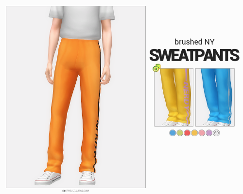 casteru: brushed NY sweatpants // T.O.U. // referencein sol paletteDOWNLOAD (Public Access: 01/31/20
