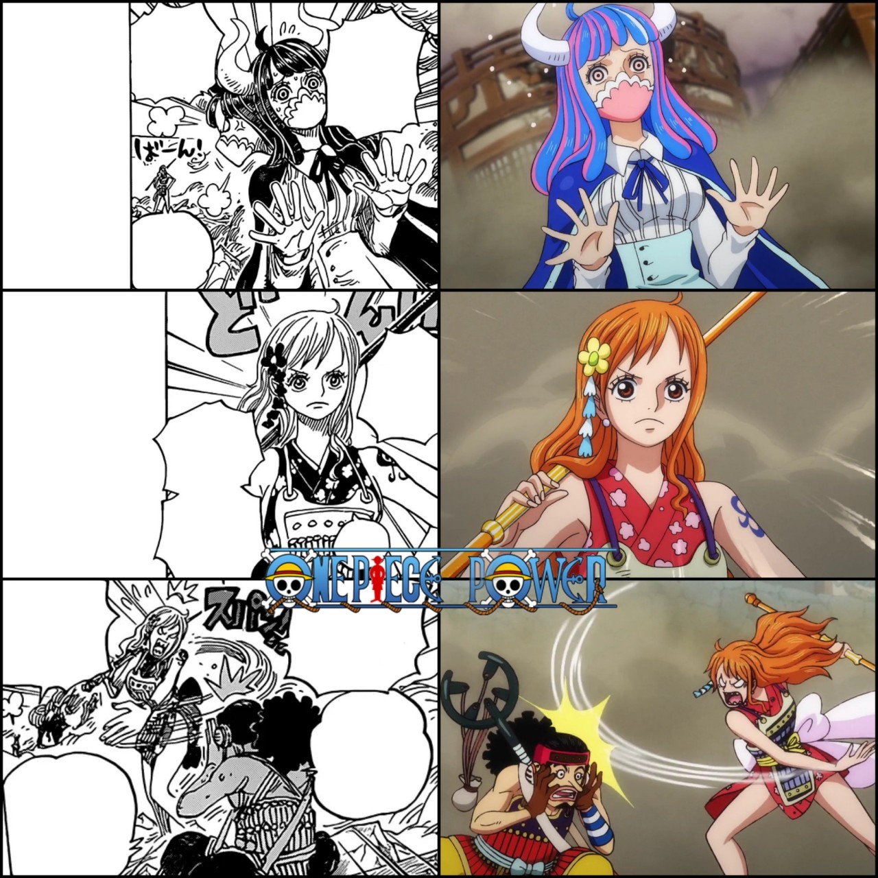 One Piece  Comparação Anime x Mangá do episódio 991