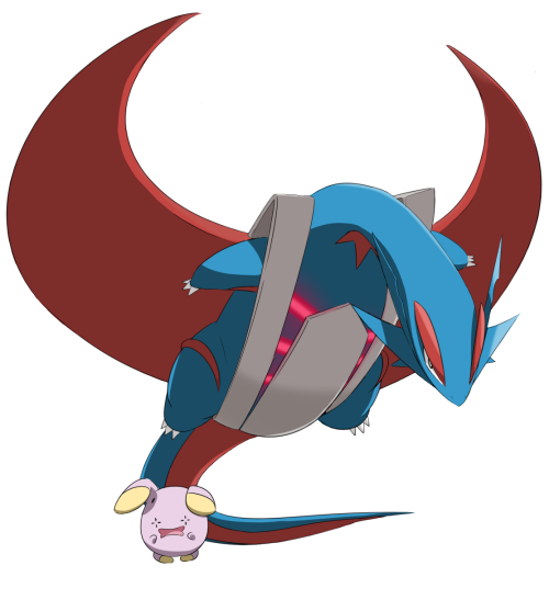 gourgeist:Whismur &amp; Mega Salamence