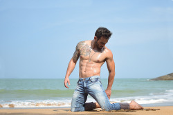 traveladdict227:  brazilianmalemodel; Brazilian model Maurício Junior is photographed by Tati Rangel