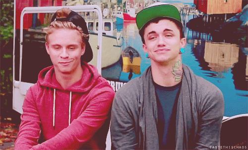 fellowallflower:  Max Ryder & Jake Bass 