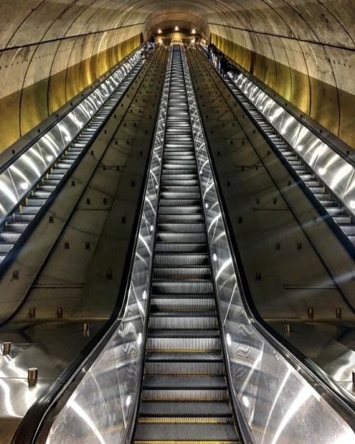 The upgraded the stairway to heaven into an escalator to be more in complianace with the ADA. They h