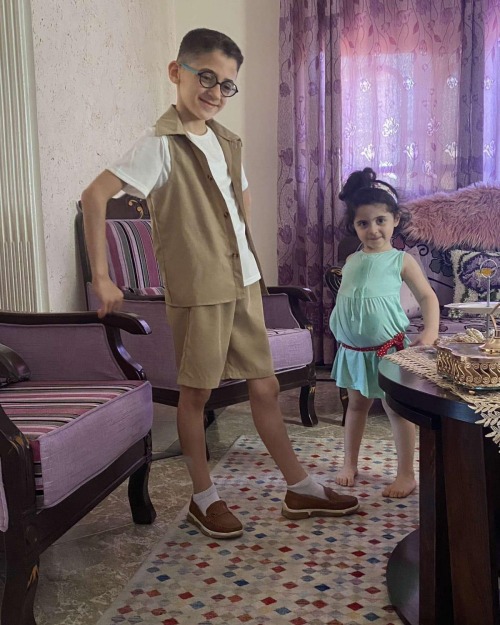 This Is Taim And Tia, Two Young Children Living In Gaza With Their Sibling, Mother, Aunts, And Grandparents