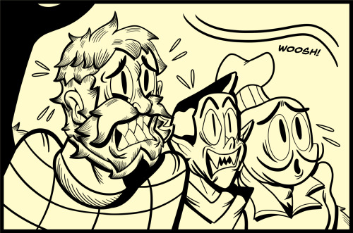 The next edited panel of my comic. 