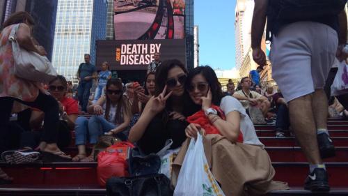 @hononoyh Twitter update09-08-2015“I&rsquo;ve been to places today!Of course in New York. 
