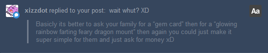 thefireboundmage: wait whut? XD  Oh, well its not that bad- I just want my space