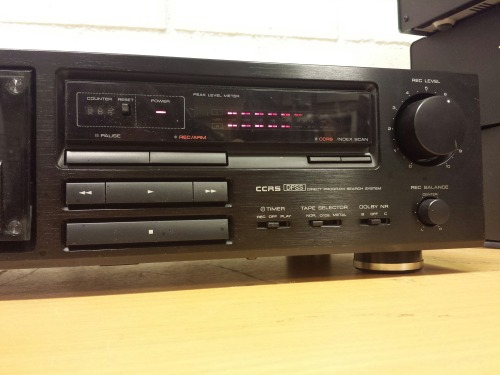 Kenwood KX-2020 Stereo Cassette Deck, 1990