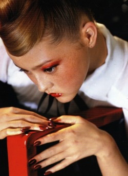 lelaid:  Devon Aoki by Karl Lagerfeld for Vogue Italia, March 2001 