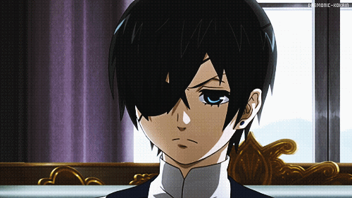 nomeinsistas:  Ciel Phantomhive [Shame &amp; regret]. - Kuroshitsuji II, EP10