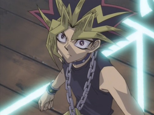 iloveyamiyugi-blog:dragonmadeofcookies:I call this, Atem Ever So Faintly Losing His Composure, and i