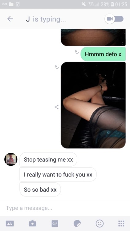 Screenshot from wife… letting me know shes found her next fuck…. This is how she tells