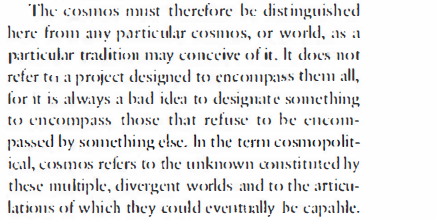 Isabelle Stengers, The Cosmopolitical Proposal