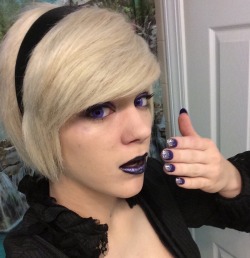 madnessvsmentality:  princeofdolls:Did a Rose Lalonde make up test. Please ignore the fact it looks like my shirt is open.  I don’t especially like Homestuck anymore, but, oh. MY. GOD. YOU ARE BEAUTIFUL ROSE THE BEST ROSE