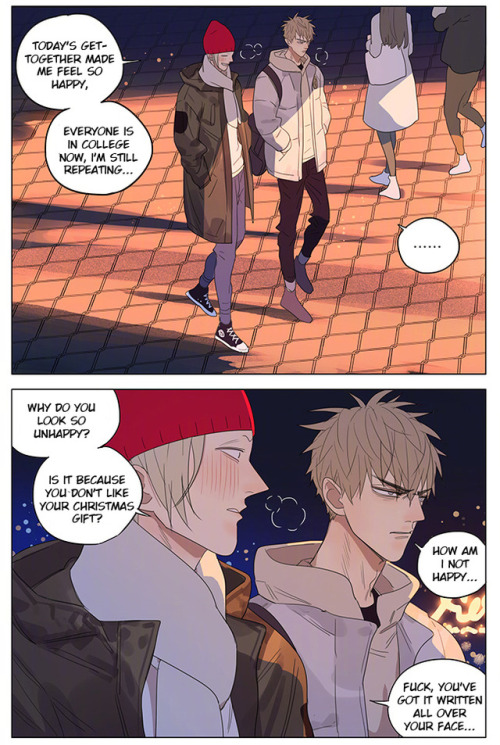 Old Xian update of [19 Days] translated by Yaoi-BLCD. Join us on the yaoi-blcd scanlation team discord chatroom  or 19 days fan chatroom!Previously, 1-54 with art/ /55/ /56/ /57/ /58/ /59/ /60/ /61/ /62/ /63/ /64/ /65/ /66/ /67/ /68, 69/ /70/ /71/ /72/