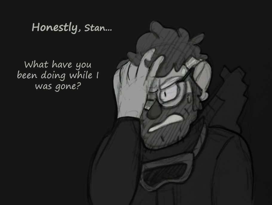 gargrunk:  Their reunion is like 10x more confusing and stressful in this au. I