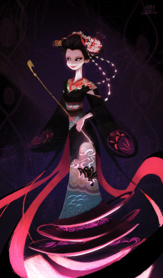 jelly-puffer:  “Geisha”Hi everyone!Hope