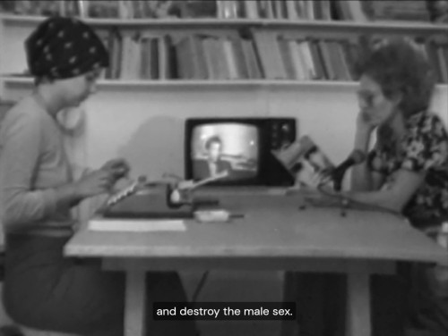 slowmotionexcavation:SCUM Manifesto (Delphine Seyrig, Carole Roussopoulos, 1976)