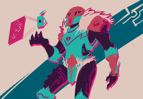 brettpunk:  0tacoon:  Hyper Light Drifter on Kickstarter! Explore a beautiful, vast and ruined world riddled with unknown dangers and lost technologies. Inspired by nightmares and dreams alike.  Just backed this. Looks SO GOOD. 