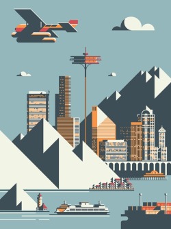 thekhooll:  Seattle  by Rick Murphy