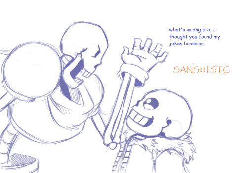 peachy-kun:  MORE UNDERTALEI’m in skeleton nerd hell, send helpEdit: whoops I fixed the spelling on humerus
