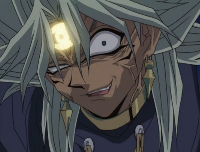 darnellbebop:Just of few of the lovely faces Marik made in The Darkness Returns part