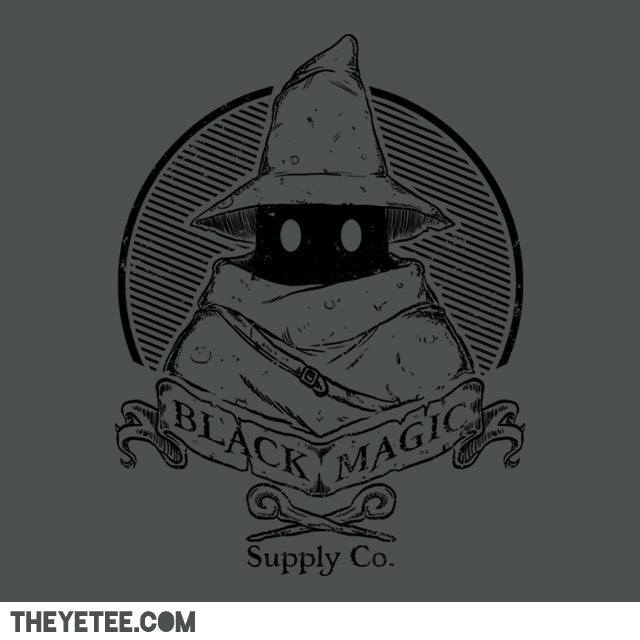 gamefreaksnz:  &ldquo;Black Magic Supply Co.&rdquo; By TeeKetch Available