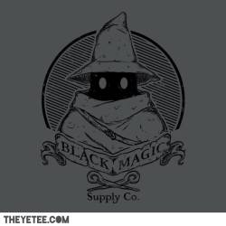 gamefreaksnz:  &ldquo;Black Magic Supply Co.&rdquo; By TeeKetch Available here for ม