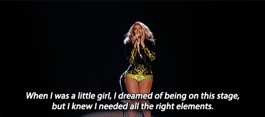 onlyblackgirl:thequeenbey:Beyoncé honors the Black queens who came before her at