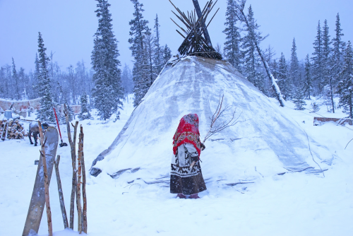 smokeritual: Hans-Jurgen Mager | “Cleaning the tent”, Nenets; Northern Siberia