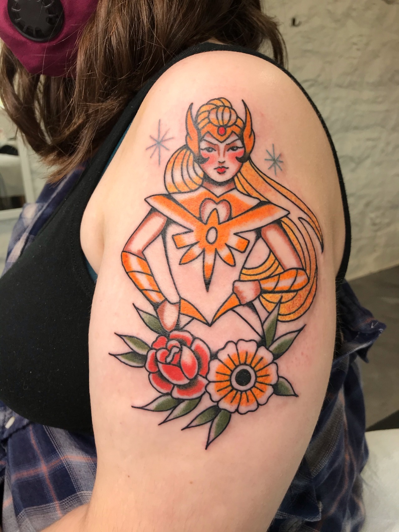 For the Inquisition and the Gayness  Shera tattoo 