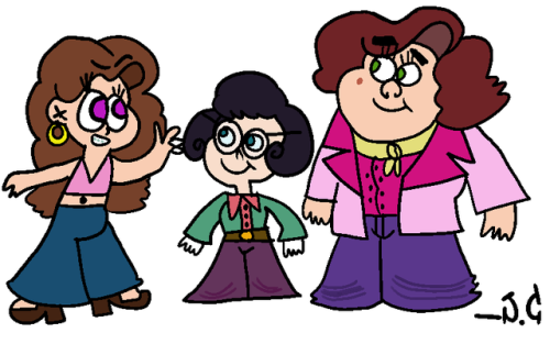 ultrajchapmanstuff:MUCH anticipated trade half for @zombiecaaake, who wanted Mabel and Co, inn old-s