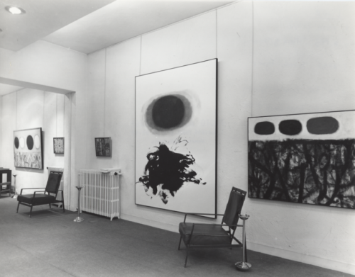 From The #Archive:In 1959, #AdolphGottlieb has a solo show at Galerie Rive Droite in #Paris.The #exh