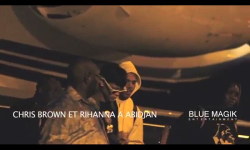 #flashbackfriday - Chris Brown and Rihanna in Abidjan for the Kora Awards (December 30, 2013)
