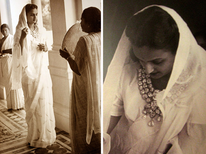 TWO-BROWNGIRLS — MAHARANI SITA DEVI OF BARODA (1917-1989) One of...