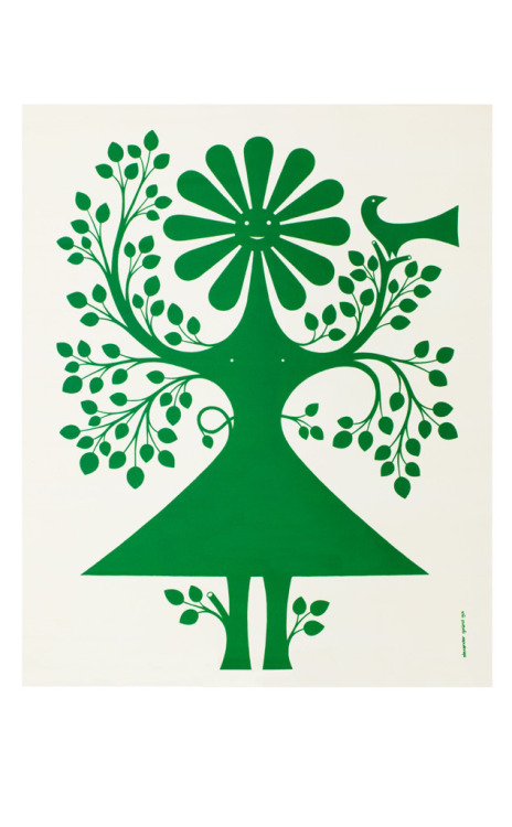 Alexander Girard, Daisy Face, Environmental Enrichment Panel # 3036, 1971. For Herman Miller, 1971.A