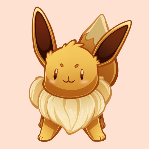 #133 - eevee the evolution pokemon ko-fi / twitter / instagram