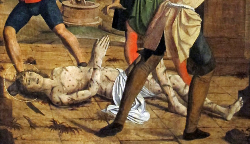 Josse Lieferinxe - The martyrdom of St. Sebastian (c. 1498).