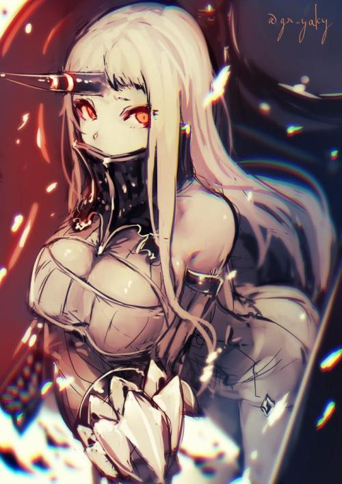 rossweisse-san:  港湾ちゃん | @gn_yaky Permission to post was given by the artist